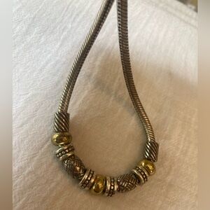 Brighton Two Tone Slider‎ Necklace